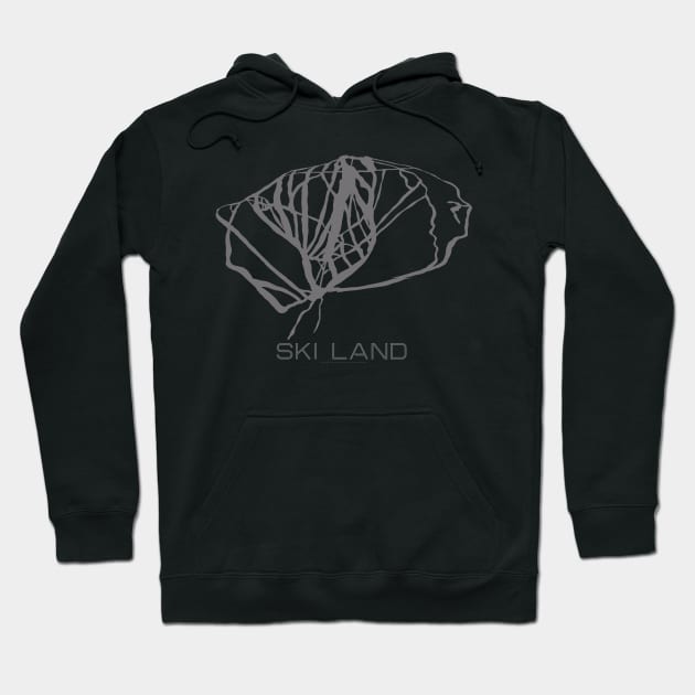 Ski Land Resort 3D Hoodie by Mapsynergy